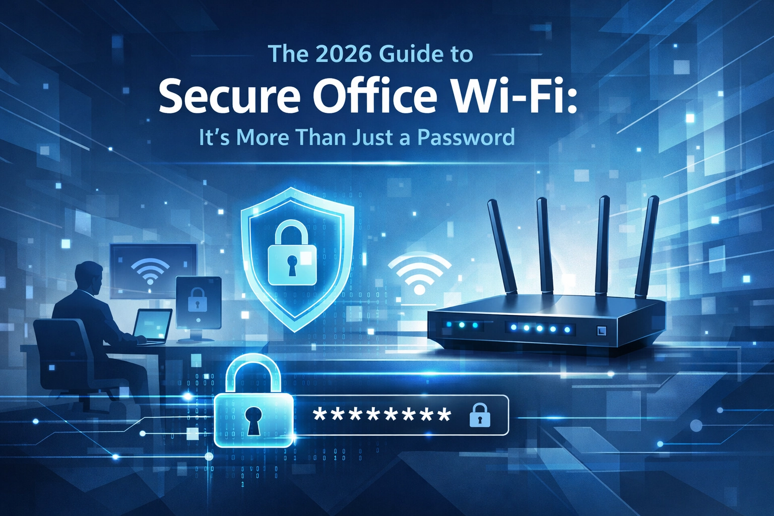 Featured image for “The 2026 Guide to Secure Office Wi-Fi: It’s More Than Just a Password”
