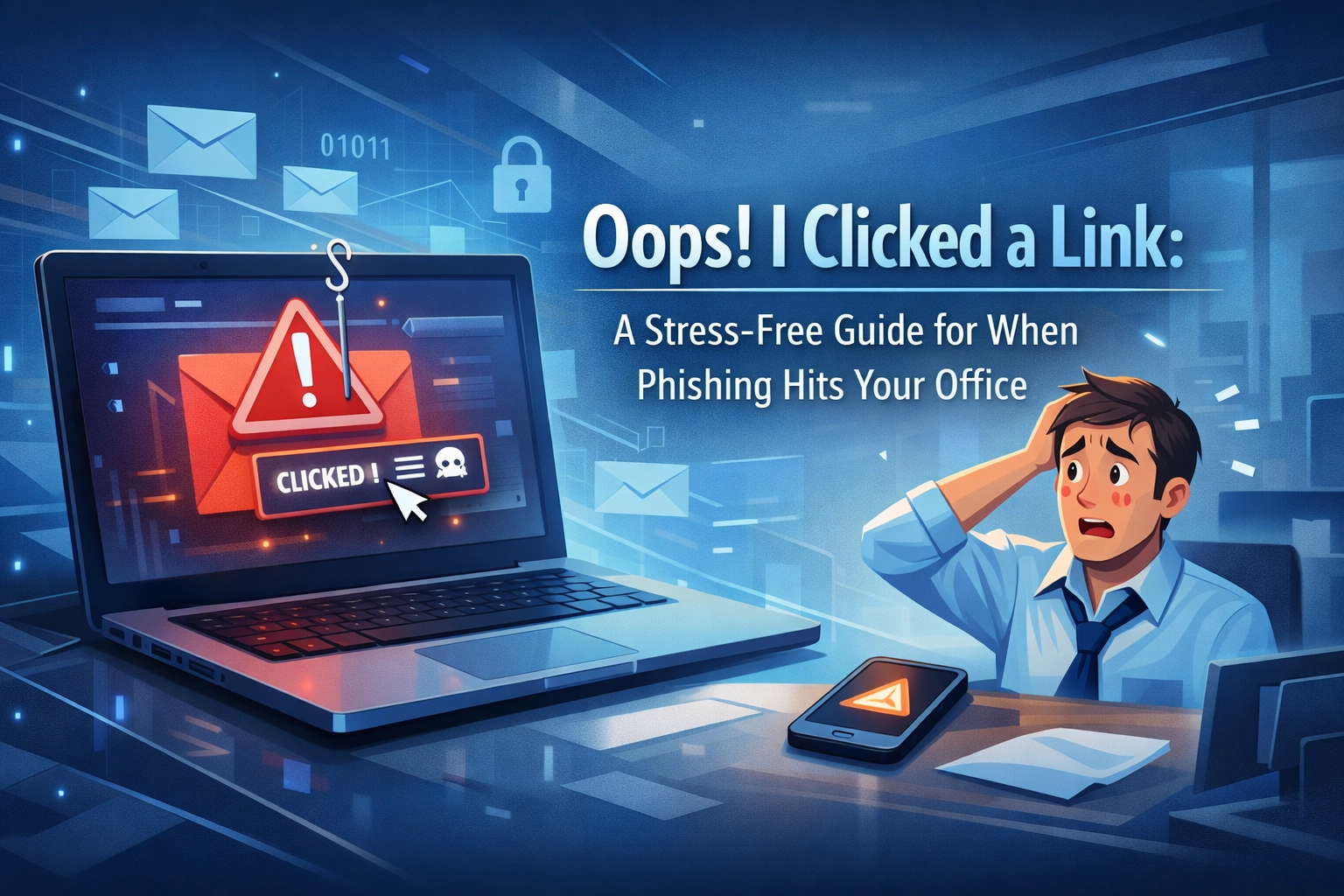 Featured image for “Oops! I Clicked a Link: A Stress-Free Guide for When Phishing Hits Your Office”