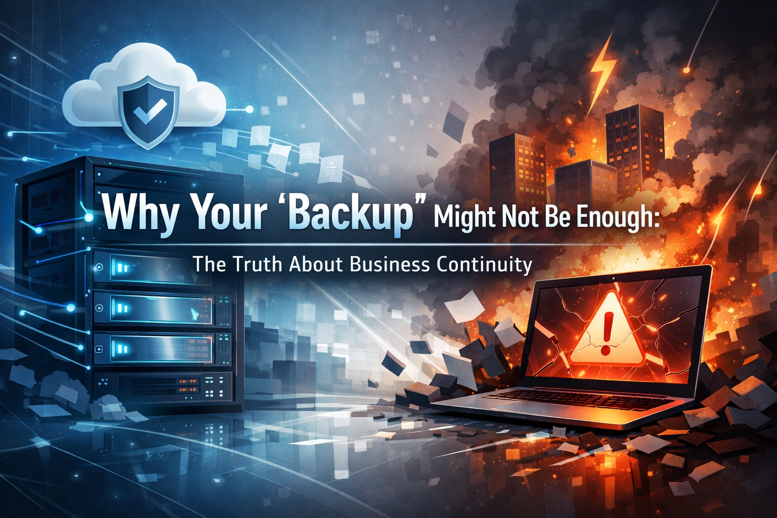 Featured image for “Why Your “Backup” Might Not Be Enough: The Truth About Business Continuity”