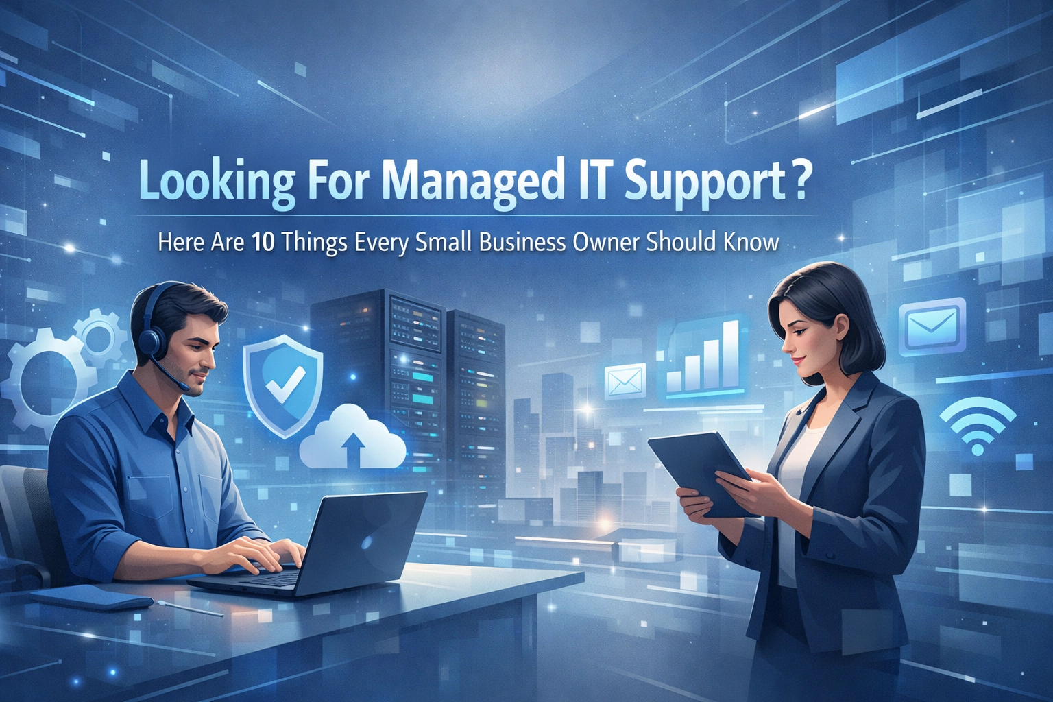 Featured image for “Looking For Managed IT Support? Here Are 10 Things Every Small Business Owner Should Know”