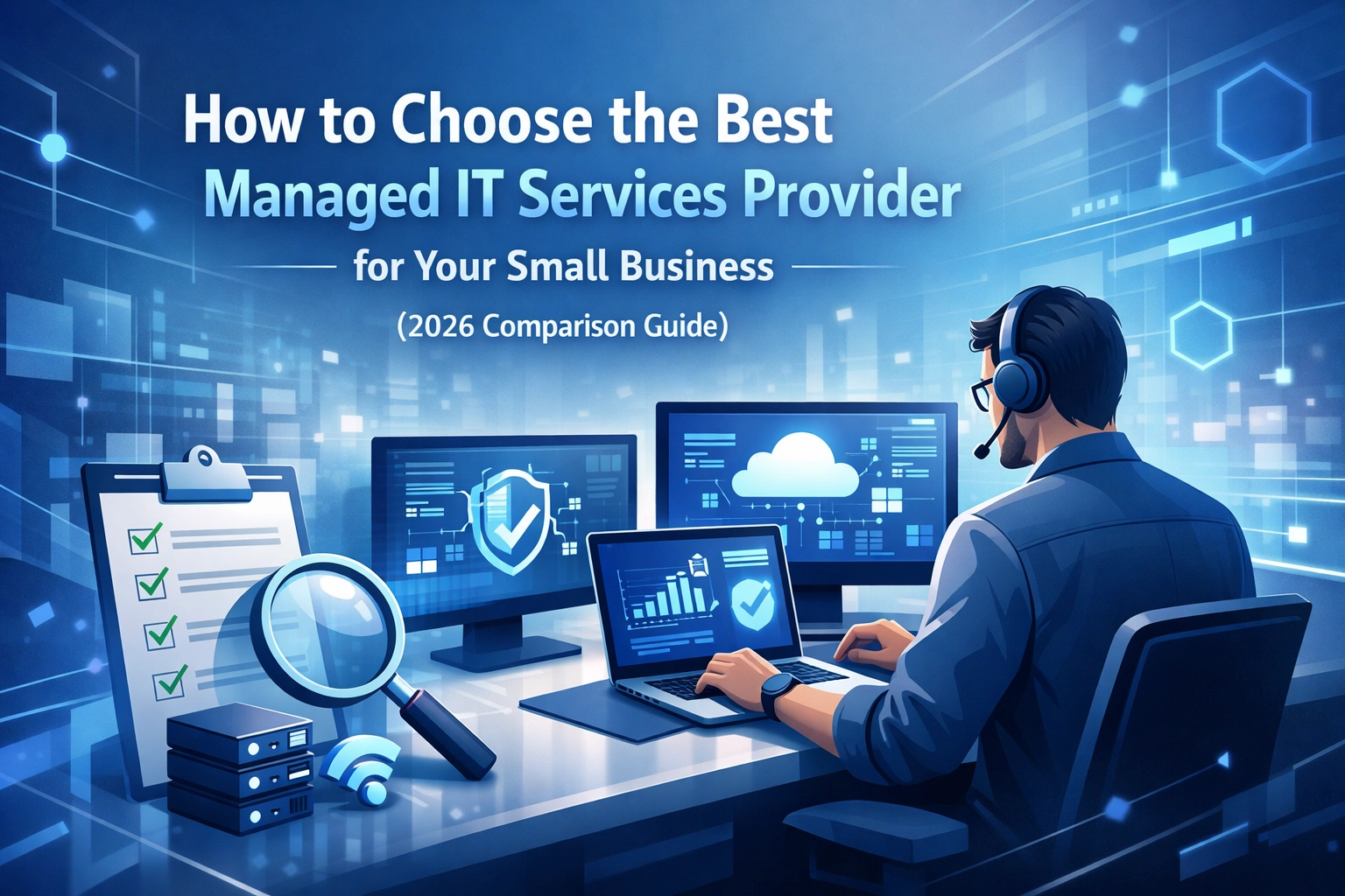 Featured image for “How to Choose the Best Managed IT Services Provider for Your Small Business (2026 Comparison Guide)”