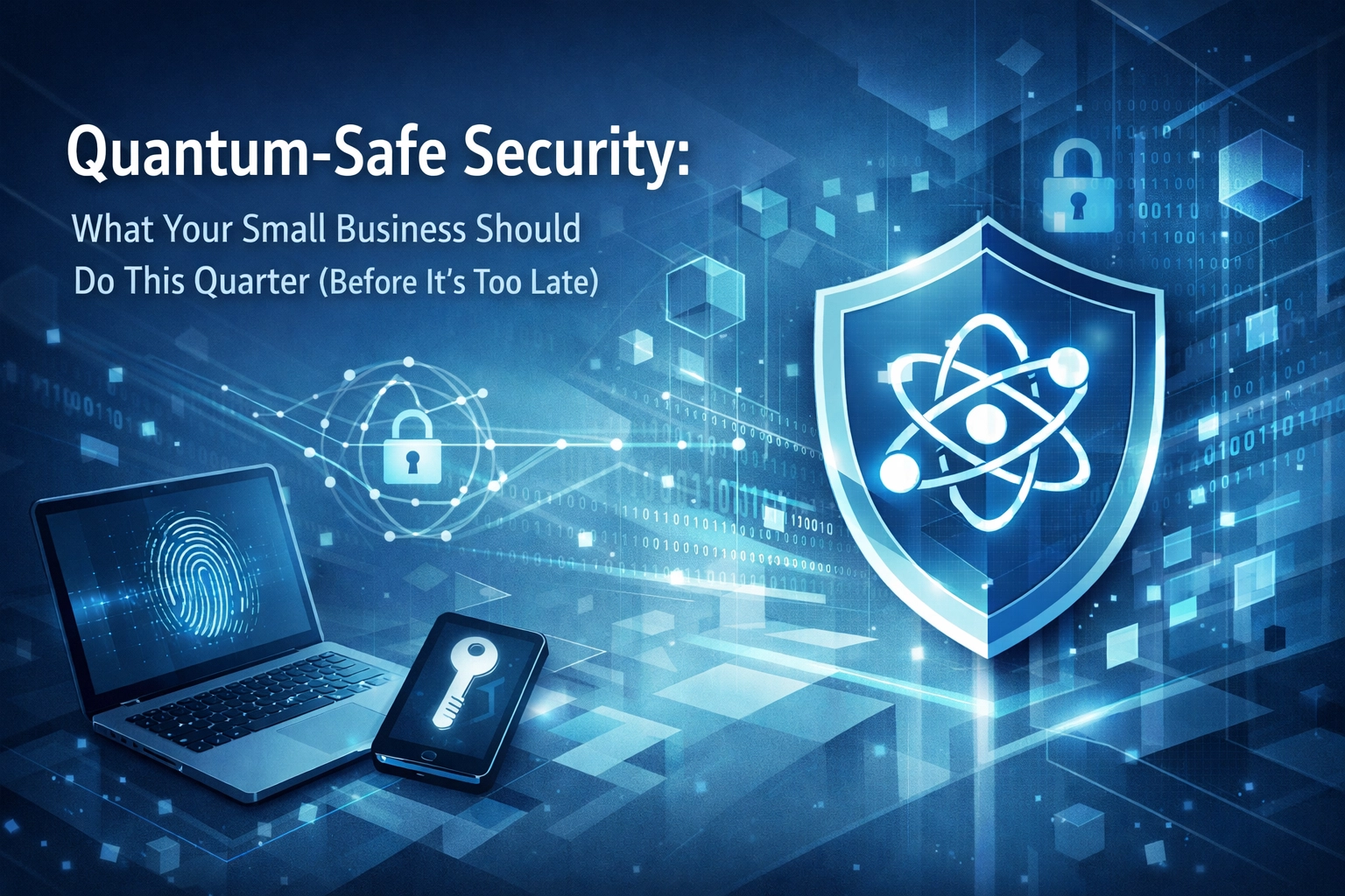 Featured image for “Quantum-Safe Security: What Your Small Business Should Do This Quarter (Before It’s Too Late)”