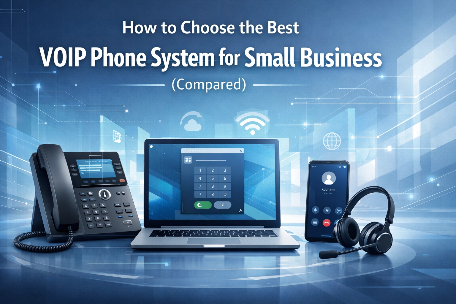 Featured image for “How to Choose the Best VOIP Phone System for Small Business (Compared)”
