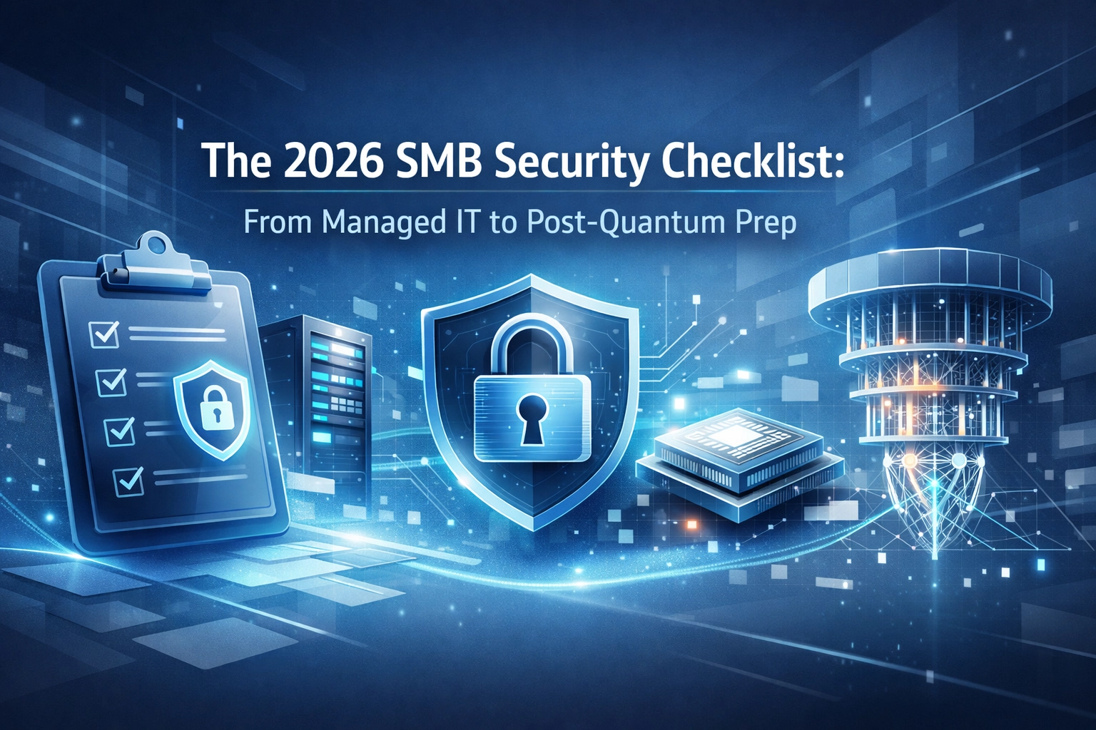 Featured image for “The 2026 SMB Security Checklist: From Managed IT to Post-Quantum Prep”