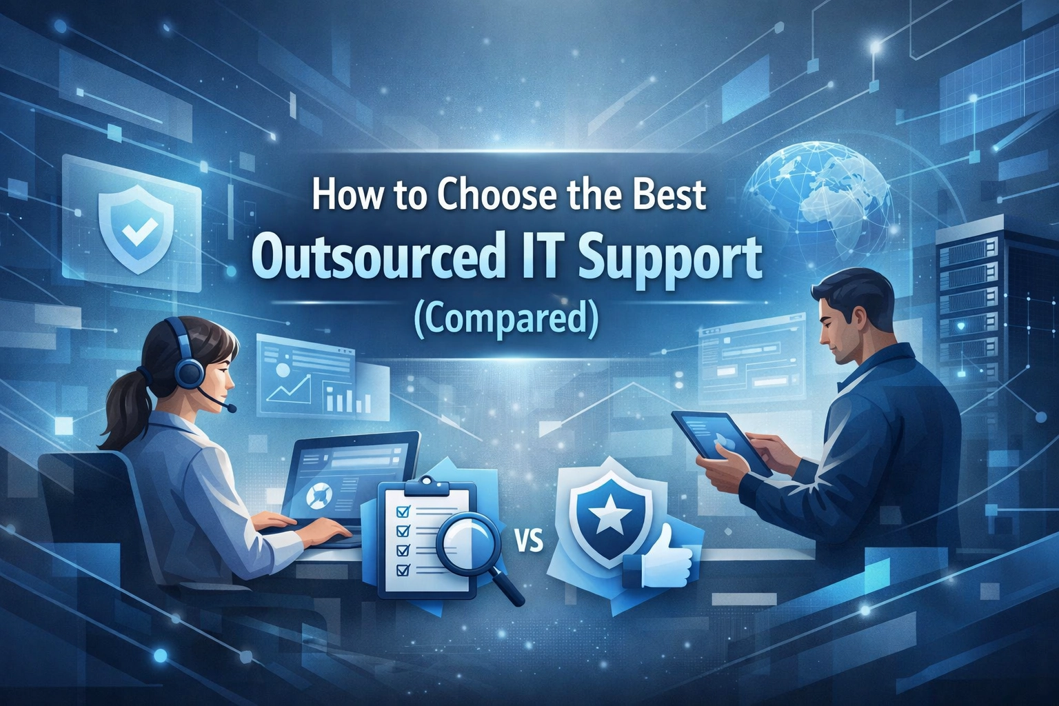 Featured image for “How to Choose the Best Outsourced IT Support (Compared)”