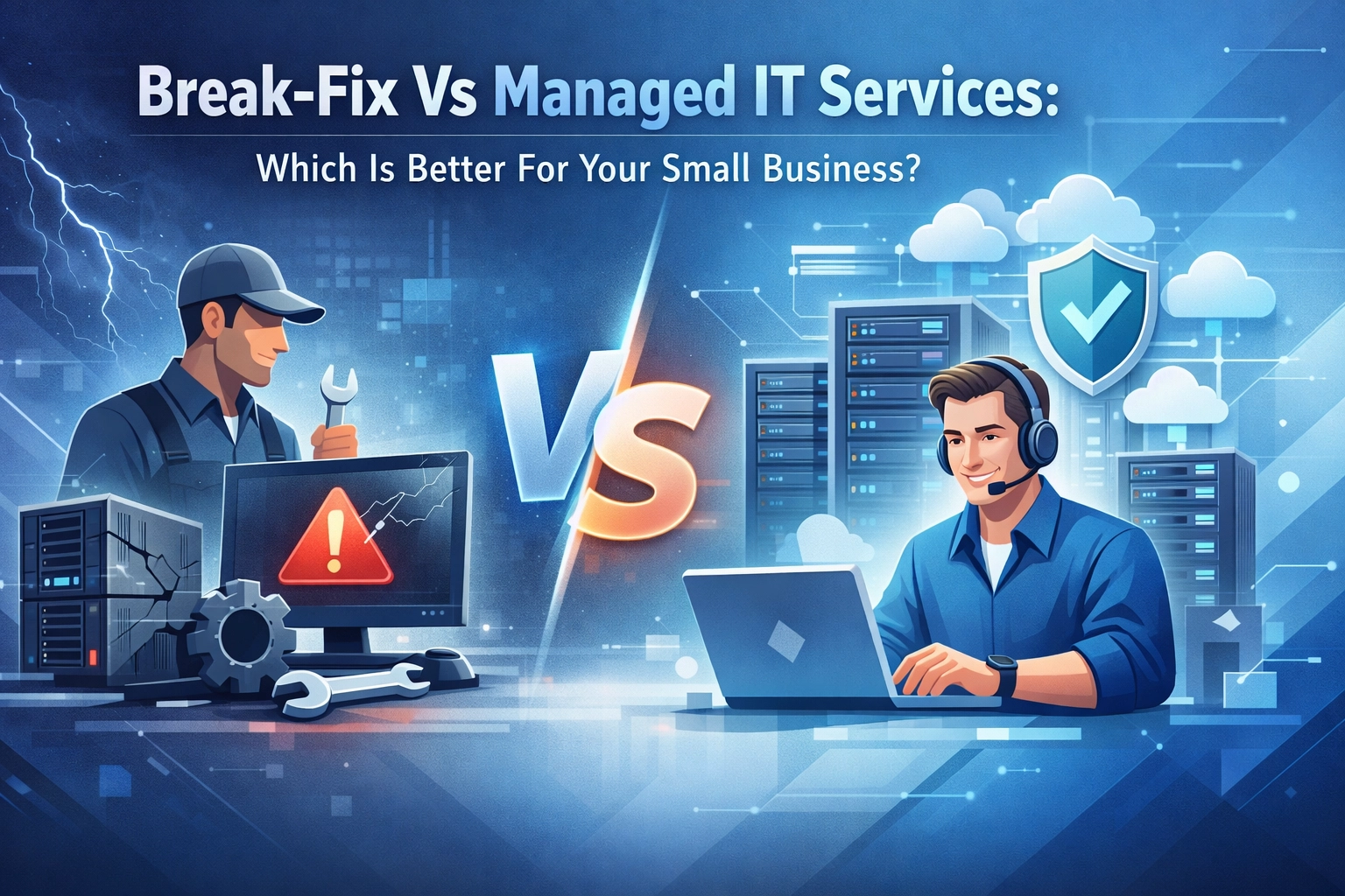 Featured image for “Break-Fix Vs Managed IT Services: Which Is Better For Your Small Business?”