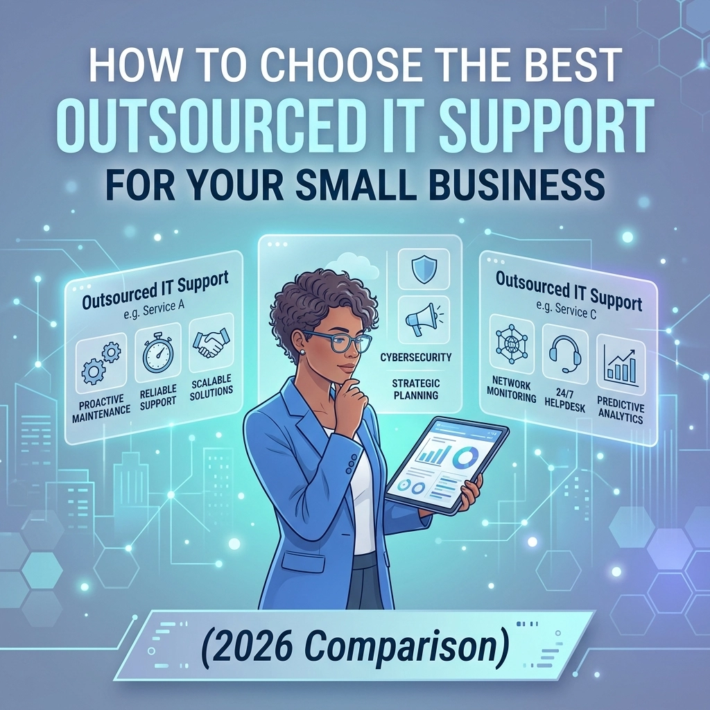 Featured image for “How to Choose the Best Outsourced IT Support for Your Small Business (2026 Comparison)”