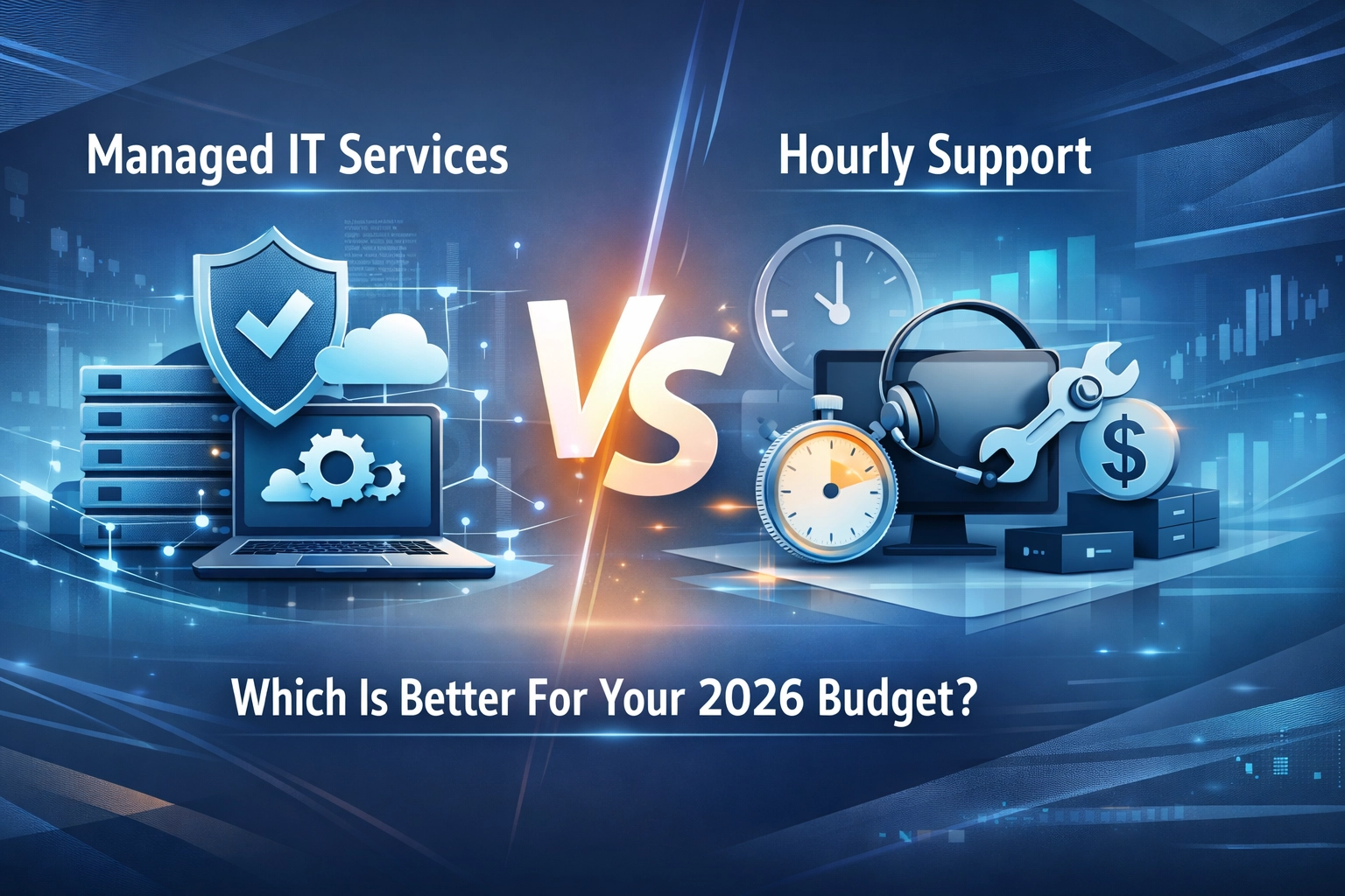 Featured image for “Managed IT Services vs. Hourly Support: Which Is Better For Your 2026 Budget?”