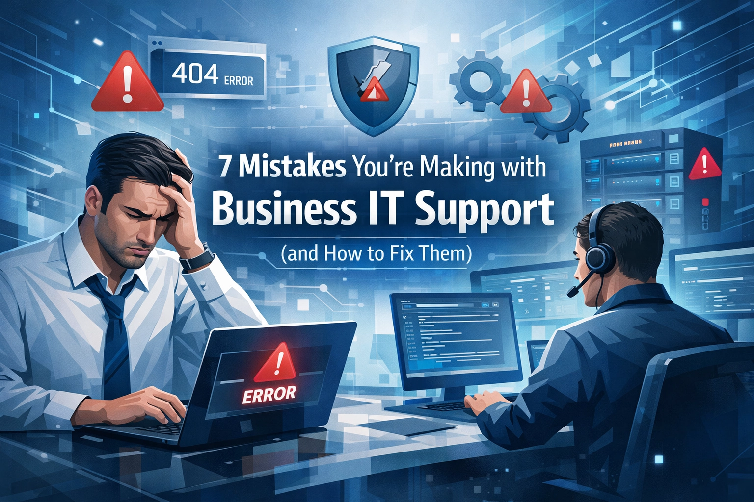 Featured image for “7 Mistakes You’re Making with Business IT Support (and How to Fix Them)”